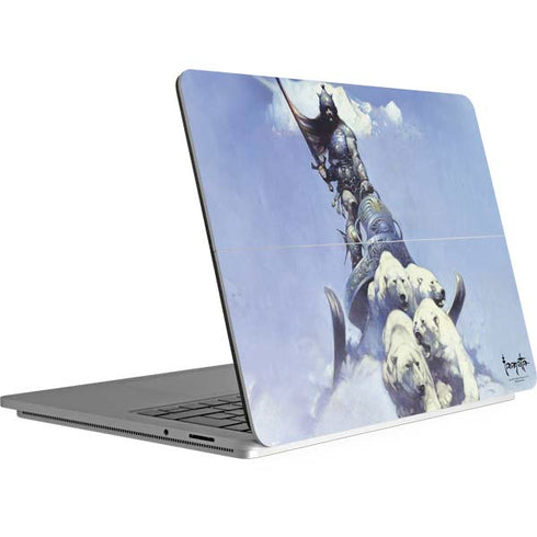 Frazetta Sliver Warrior Surface Laptop Studio Skin